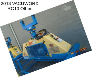 2013 VACUWORX RC10 Other