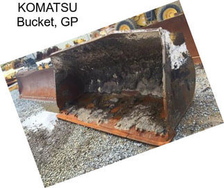 KOMATSU Bucket, GP