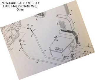 NEW-CAB HEATER KIT FOR LULL 644E OR 944E Cab, Other