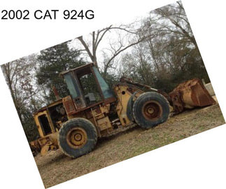 2002 CAT 924G