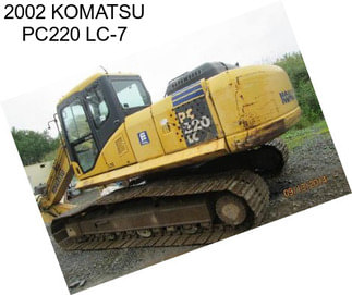 2002 KOMATSU PC220 LC-7