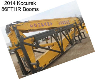 2014 Kocurek 86FTHR Booms