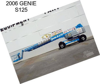 2006 GENIE S125