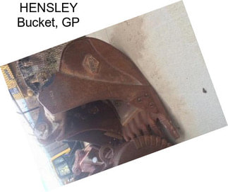 HENSLEY Bucket, GP