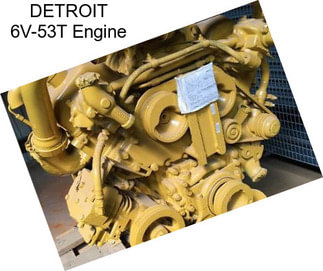 DETROIT 6V-53T Engine