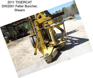 2011 TIGERCAT DW2001 Feller Buncher, Shears