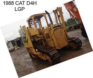 1988 CAT D4H LGP