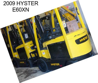 2009 HYSTER E60XN