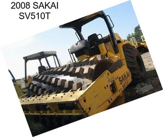 2008 SAKAI SV510T