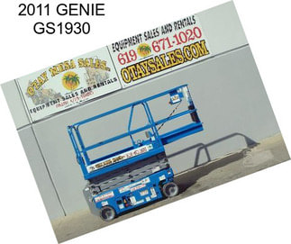 2011 GENIE GS1930