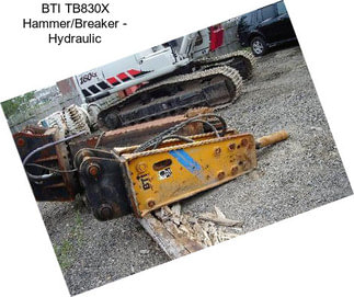 BTI TB830X Hammer/Breaker - Hydraulic