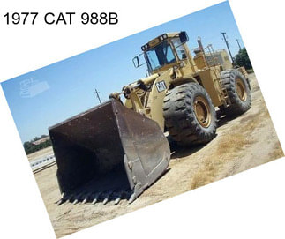 1977 CAT 988B