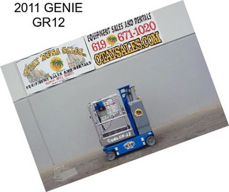 2011 GENIE GR12