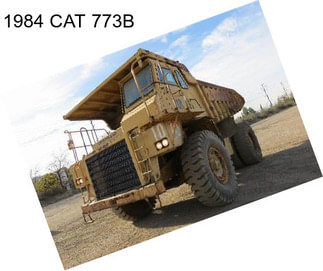 1984 CAT 773B