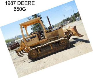 1987 DEERE 650G