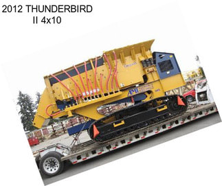 2012 THUNDERBIRD II 4x10