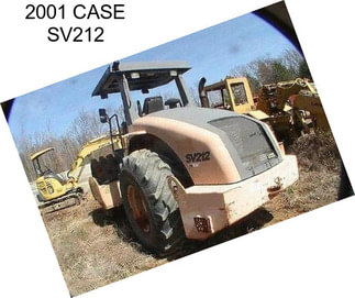 2001 CASE SV212