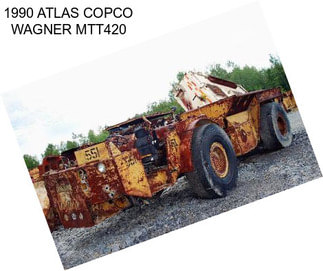1990 ATLAS COPCO WAGNER MTT420