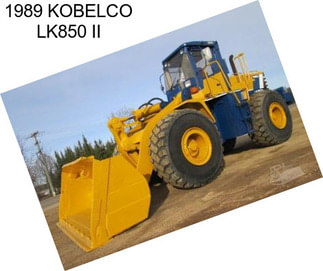 1989 KOBELCO LK850 II