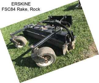 ERSKINE FSC84 Rake, Rock