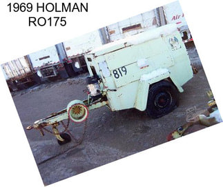 1969 HOLMAN RO175