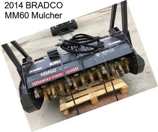 2014 BRADCO MM60 Mulcher