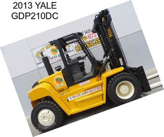 2013 YALE GDP210DC