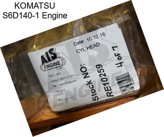 KOMATSU S6D140-1 Engine