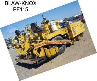 BLAW-KNOX PF115