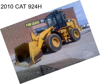 2010 CAT 924H