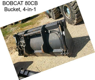 BOBCAT 80CB Bucket, 4-in-1