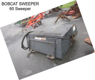 BOBCAT SWEEPER 60 Sweeper