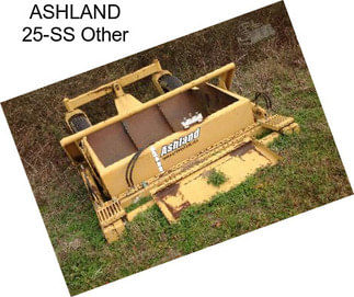 ASHLAND 25-SS Other