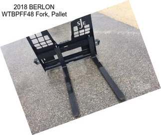 2018 BERLON WTBPFF48 Fork, Pallet