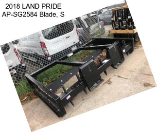 2018 LAND PRIDE AP-SG2584 Blade, S