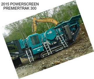 2015 POWERSCREEN PREMIERTRAK 300