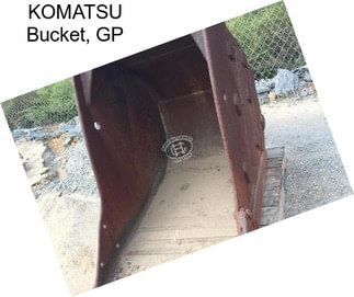 KOMATSU Bucket, GP