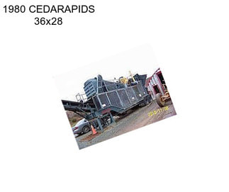 1980 CEDARAPIDS 36x28