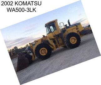 2002 KOMATSU WA500-3LK