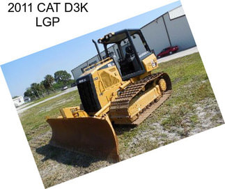 2011 CAT D3K LGP