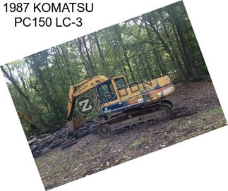 1987 KOMATSU PC150 LC-3