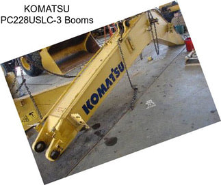 KOMATSU PC228USLC-3 Booms