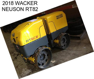2018 WACKER NEUSON RT82