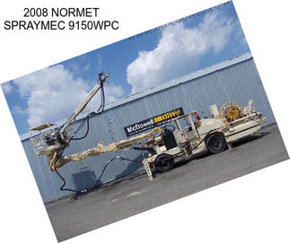 2008 NORMET SPRAYMEC 9150WPC