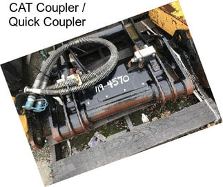 CAT Coupler / Quick Coupler