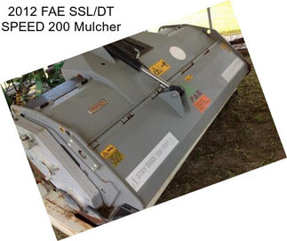 2012 FAE SSL/DT SPEED 200 Mulcher