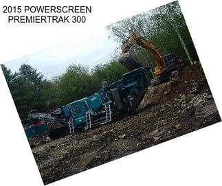 2015 POWERSCREEN PREMIERTRAK 300