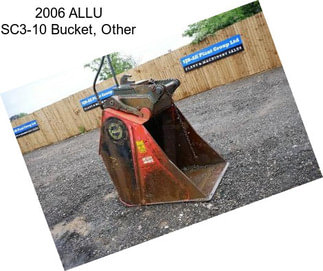 2006 ALLU SC3-10 Bucket, Other