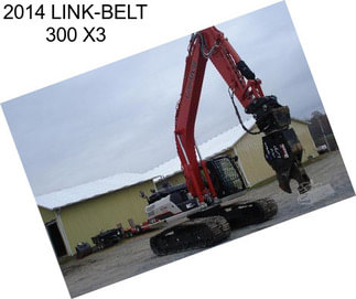 2014 LINK-BELT 300 X3