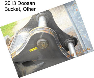 2013 Doosan Bucket, Other